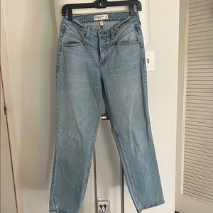 Abercrombie & Fitch Light Blue Straight Leg Jeans